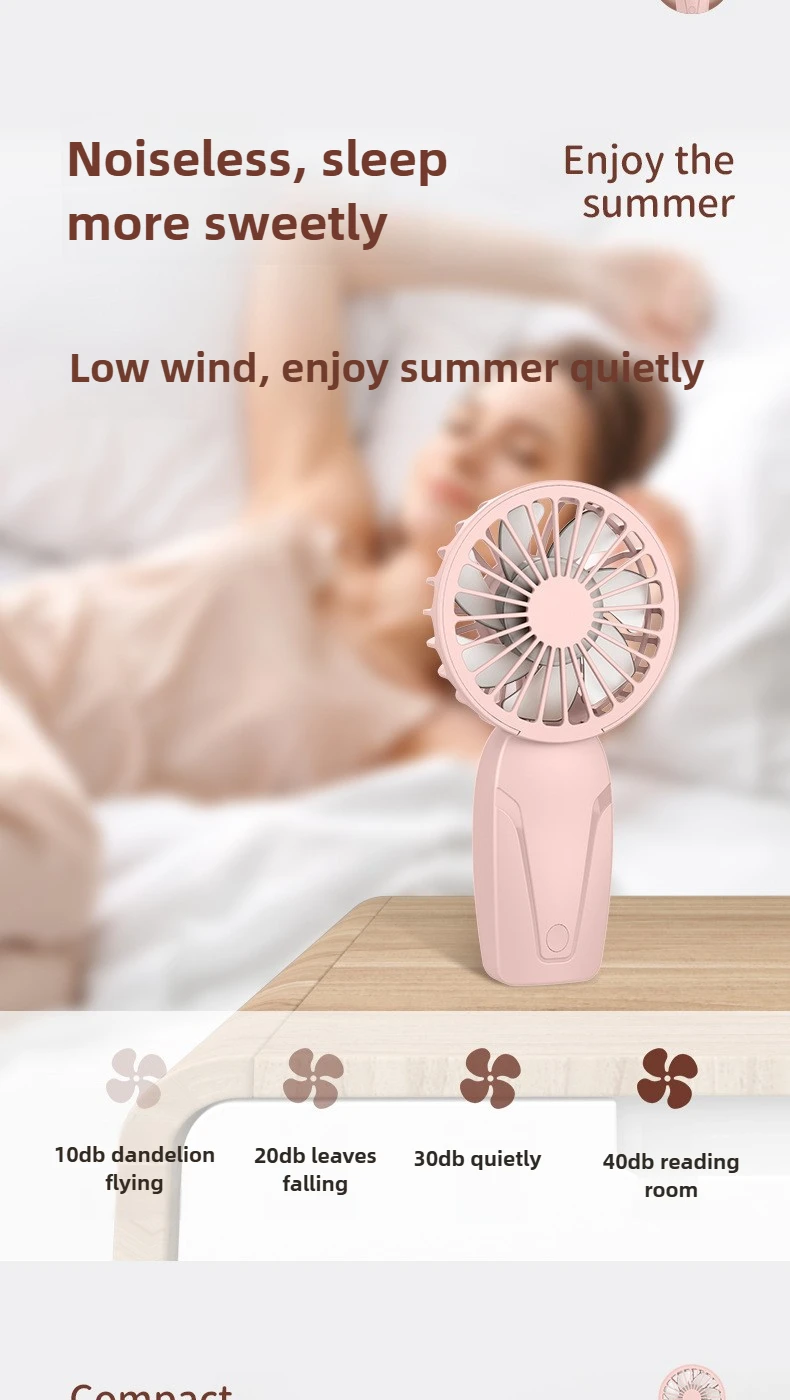 Portable Mini Pocket Fan Usb Rechargeable Handheld Cooling Device_voghion.com