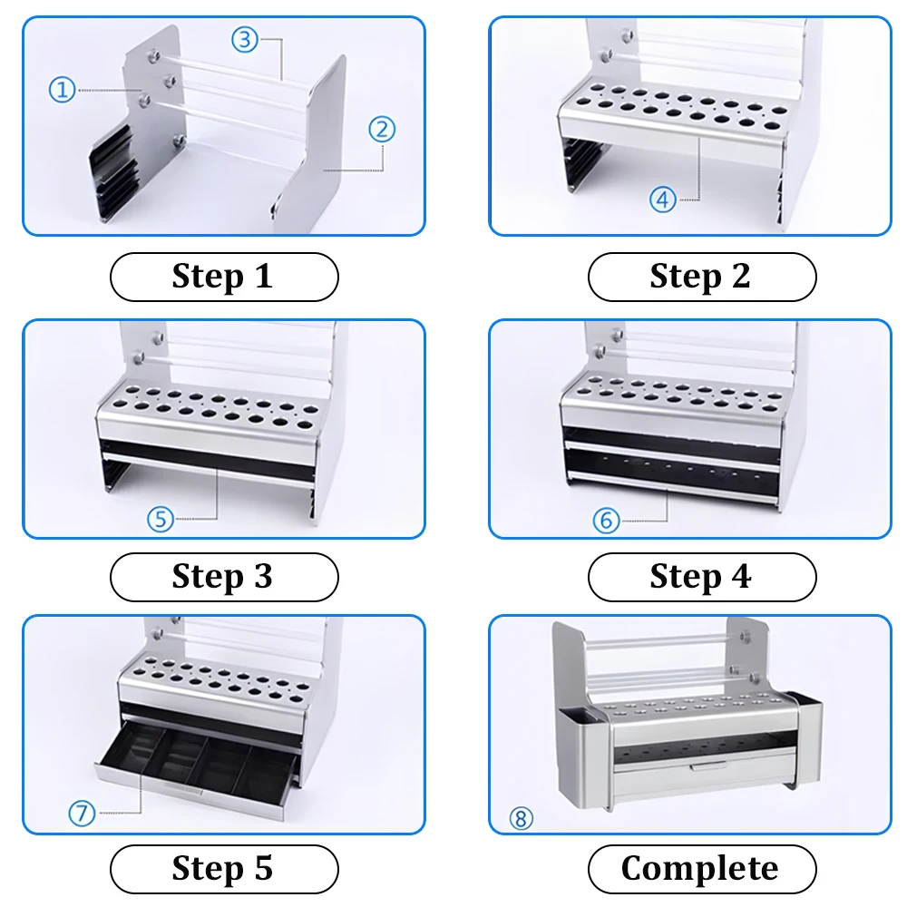 Multifunctional Screwdriver Tweezers Cutting Wire Holder Shelf Rack Large Capacity Maintenance Storage Holders Repair Tool