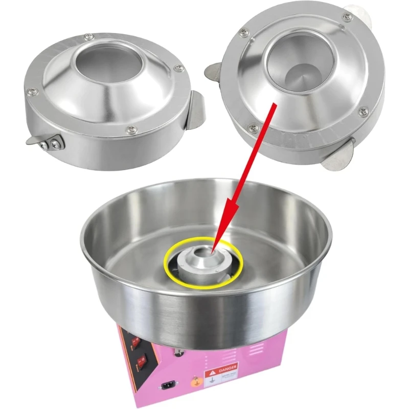 Stainless Steel Cotton Sugar Machine Accessory Set Efficient Sugar Head 918D