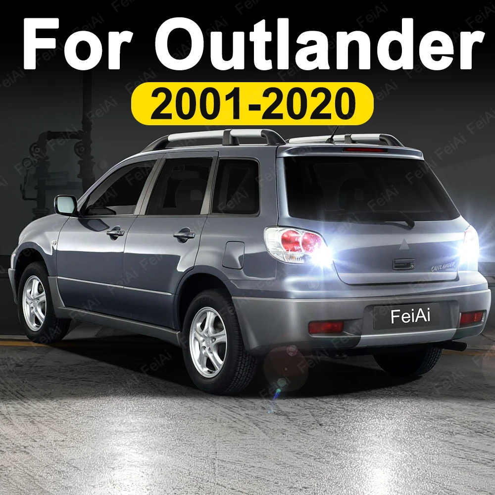 

Для Mitsubishi Outlander 1 2 3 светодиодные фонари заднего хода 2001-2007 2008 2009 2010 2011 2013 2014 2015 2016-2020 аксессуары Outlander