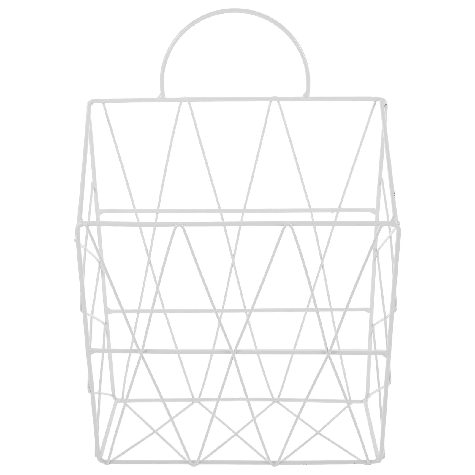 

Hanging Book Holder Iron Magazine Rack For Office Home Storage Wire Wall Bookshelf Wall Mounted Newspaper Holder