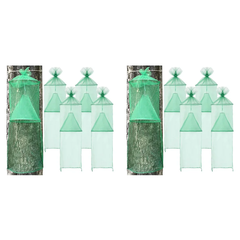 

8 Pack Spotted Lanternfly Traps Lantern With Rope And Nails Effective Way To Catch Lantern Flies And Nymphs Set 1