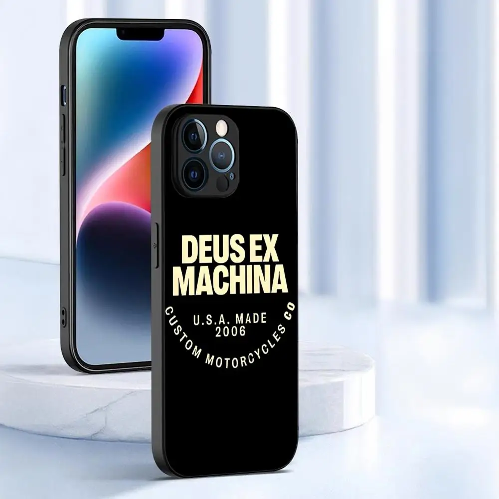 Deus Ex Machina Phone Case For IPhone 15 16 13 Pro Max 14 12 11 Xr X 8 7 6 Plus Luxury Back Cover