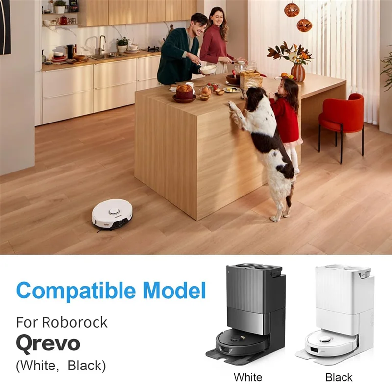 ABNP – accessoires pour aspirateur Robot Roborock Q Revo, pièces de rechange, ensemble d'accessoires, filtre à brosse, sacs de vadrouille