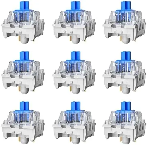 

Mechanical Gaming Keyboard with Blue Switches – RGB Backlit, Dustproof, 108-Key