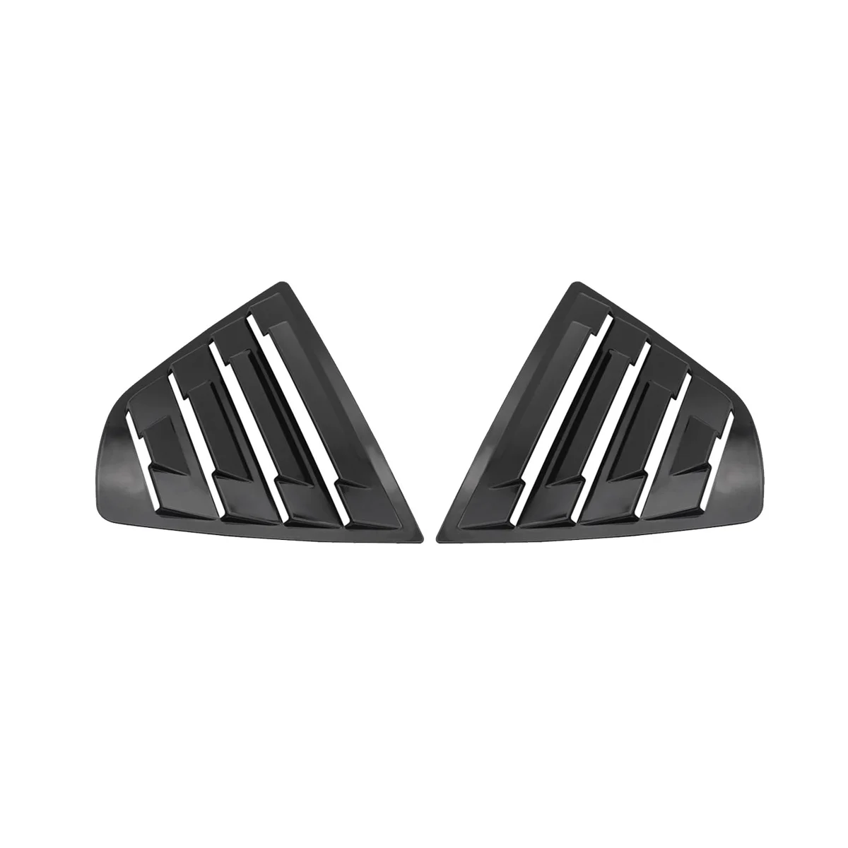 1Pair Rear Window Side Shutter Cover Trim Sticker for Toyota Camry Sedan 8Th 2018-2023 Car Styling Vent Scoop Decorate A