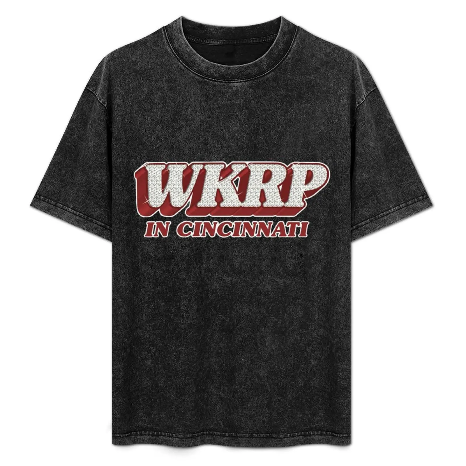 

WKRP in Cincinatti T-Shirt sweat blacks big and tall t shirts for men