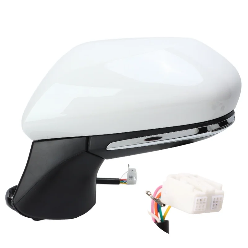 

Super White Power Heated Side Mirror With Turn Signal BSM For Camry XV70 2018-2022 Left