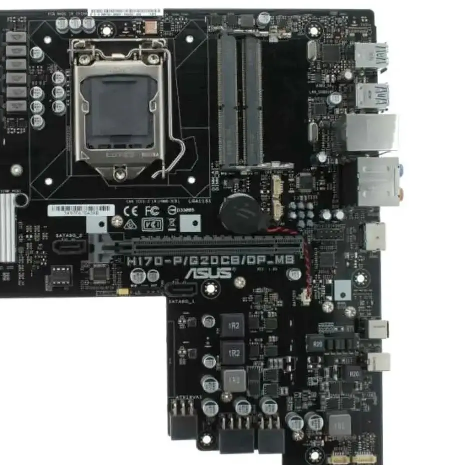 Imagem -04 - Placa-mãe Asus-lga 1151 H170-p G20cb Dp_mb Suporta Intel Core i3 6100 7100 i5 6400 6500 6600 7400 7600 i7 6700 7700k