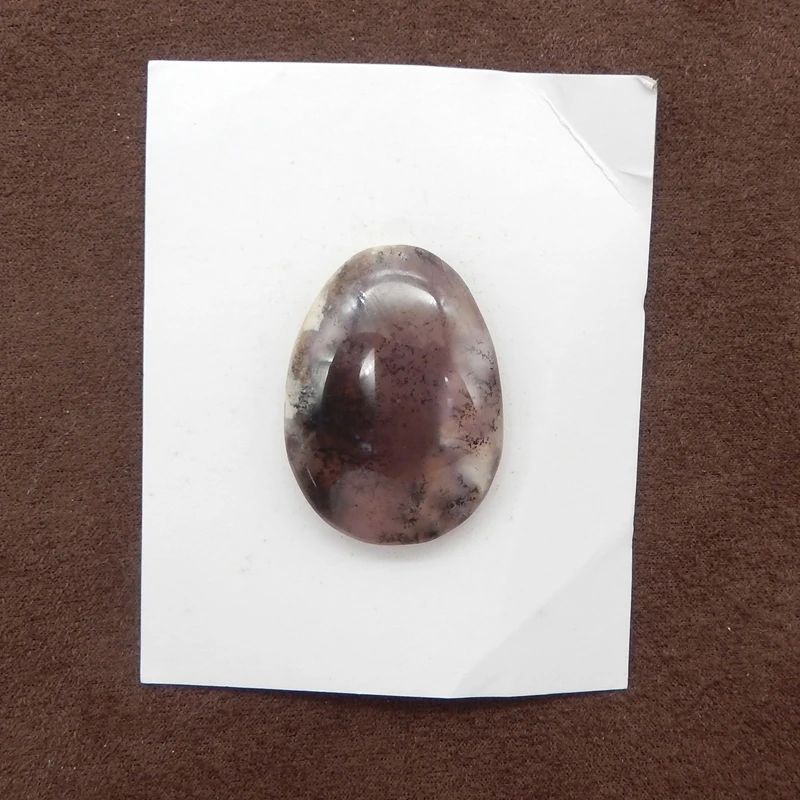 

Natural Multicolor Arborization Opal Oval Cabochon Polished Gemstone with Tree-Like Patterns for Artisanal Jewelry Making