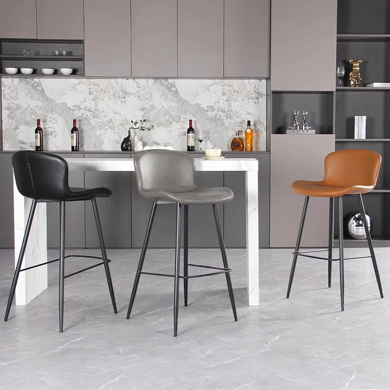 

Nordic Swivel Bar Stools Office Accent High Restaurant Bar Chairs Minimalist Metal Sillas Para Comedor Garden Furniture Sets