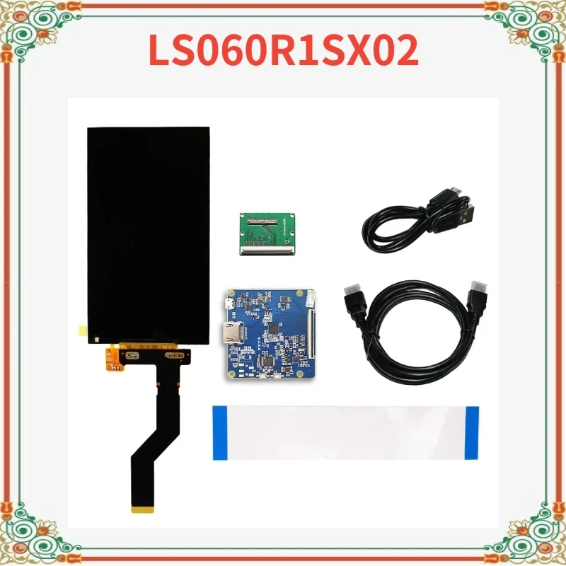 

6,0 "2K LS060R1SX02 Панель ЖК-дисплея 1440x2560 HDMI-совместимая с платой MIPI для 3D-принтера Съемная/с подсветкой