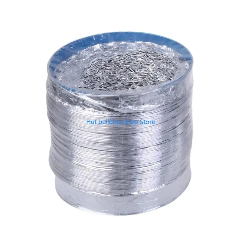 T21C 4.33in خرطوم تنفيس مجاري الهواء من الألومنيوم لمروحة العادم والمنافيخ 12038