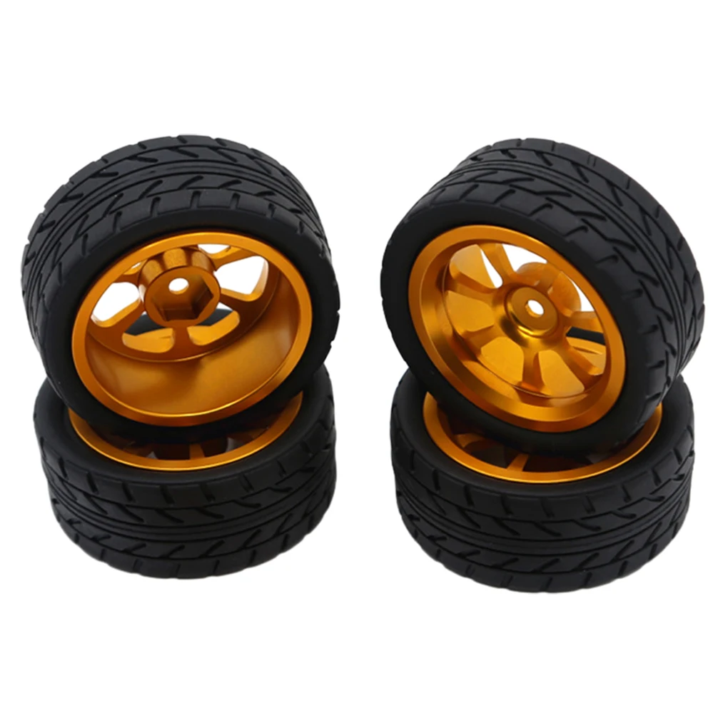 

RCGOFOLLOW Wheel Rims Tyre RC Car Part Durable Rc Wheel Rims Tyre For 1/14 144001 On-Road Vehicles RC Upgrade Part