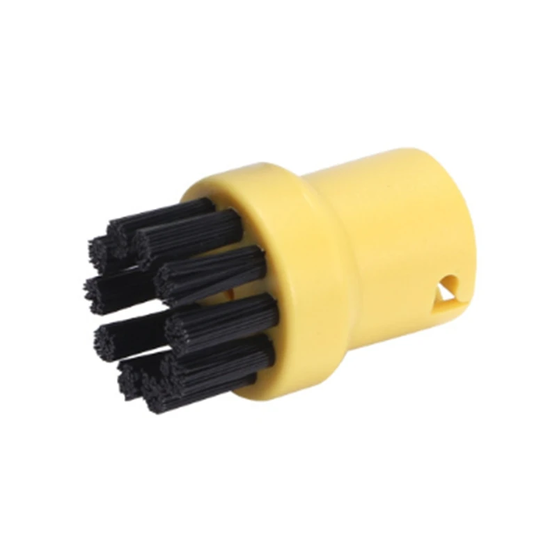 Window Nozzle Scraper Round Brush for Karcher SC1 SC2 SC3 SC4 SC5 for Steam Cleaner 2.863-025.0 Sweeper Brushes Yellow