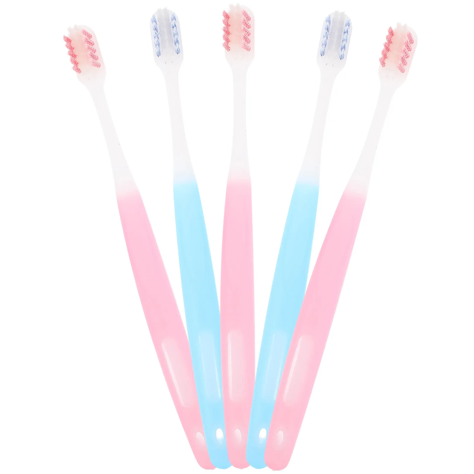 5Pcs Orthodontic Toothbrush Wear-Resistant Household Brace Cleaning Tooth Brush Portable Travel Oral Care Tooth Brush