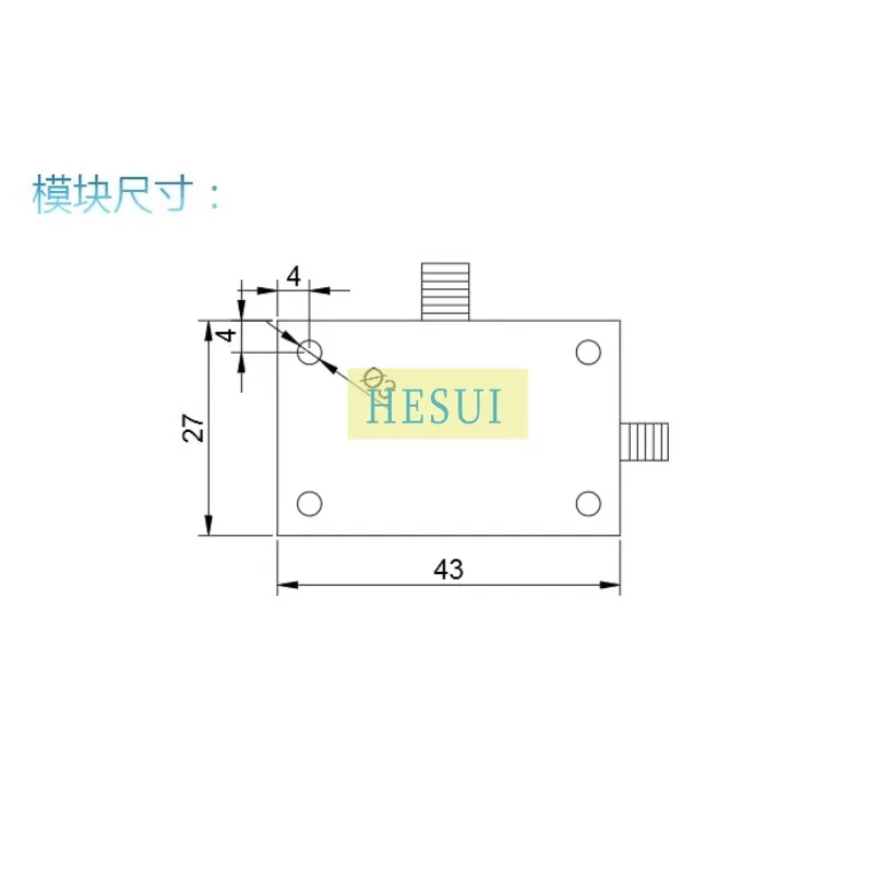 100MHz VCO Module 100MHz Voltage Controlled Oscillator Module 70MHz - 120MHz adjustable Low Frequency VCO Module DIY Sweep Board