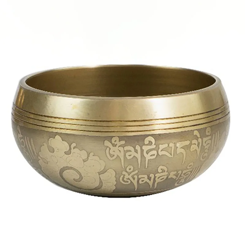 

Copper Nepal Singing Bowl Massage Meditation Buddha Therapeutic Tibetan Singing Bowl Yoga Sound Healing Instrument Accessories