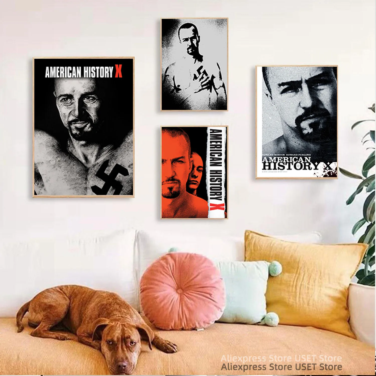 American History X Movie  ,Movie Tv Play Serial Canvas Posters and Prints Canvases Painting Home Decoration