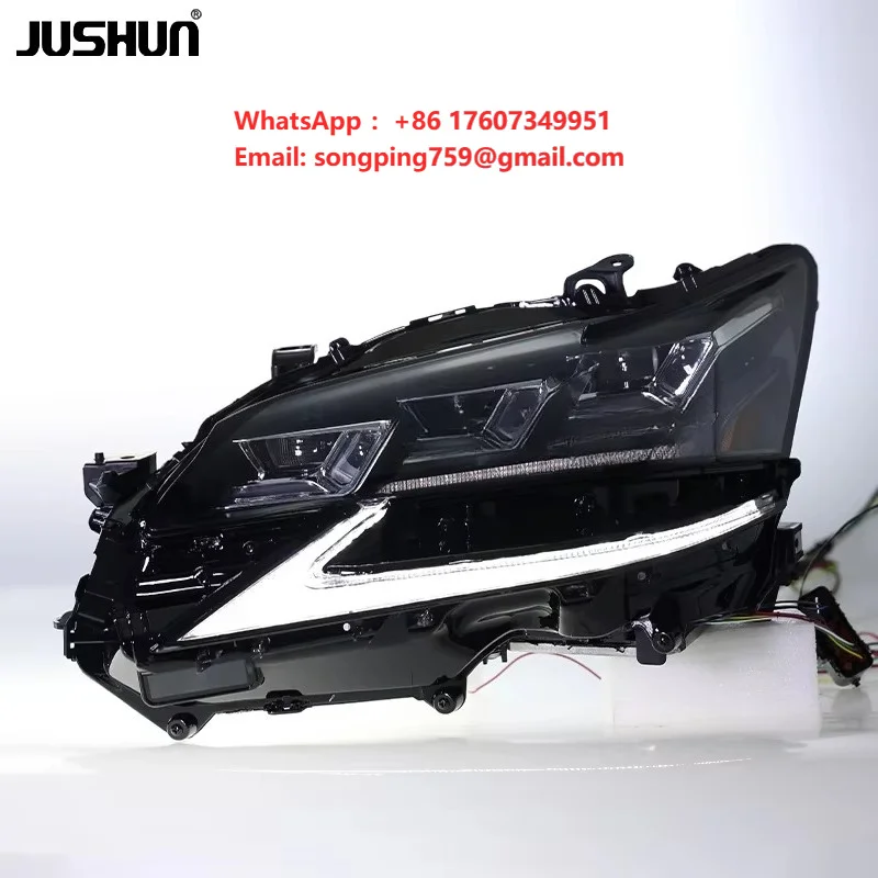 JUSHUN Front Lights Assembly for Lexus GS 350 300 Headlights 2012-2015 Car Accessories Headlight Plug and Play LED Head Lamp