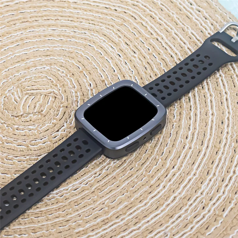 独創的 - Amazfit Active 2S スクエア サファイア ウォッチ メタル保護ケース Active 2 スクエア モデル用