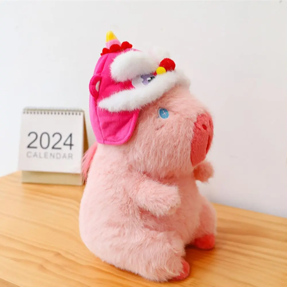 30/40CM Capybara Plush Toy Kawaii Plush Capybara Capybara Pillow Guinea Pig Pink Guinea Pig Doll