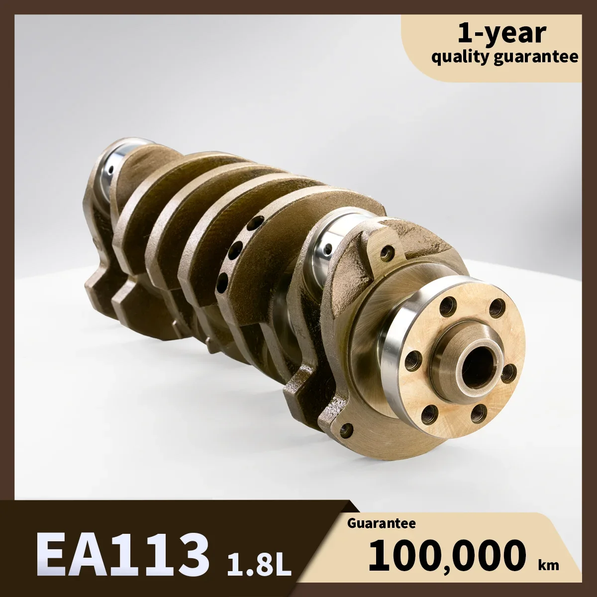 

06A105021C Crankshaft for VW EA111 EA113 1.6L 1.8T Engine Compatible with VW Jetta Golf 2004-2015 Passat B5 B6 Skoda Octavia