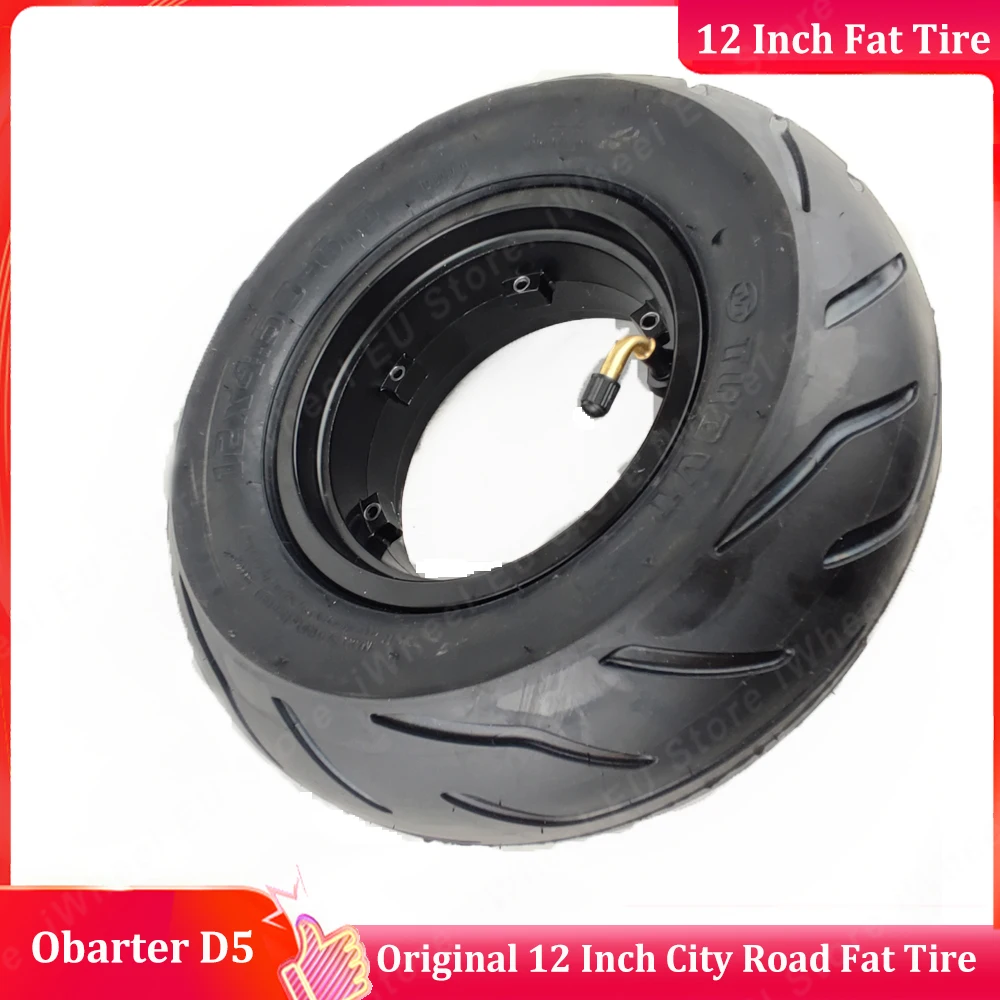 Original 12 inch City-road Fat Tire Official Obater City road Tubeless Fat Tire Suit for Obater D5 Electric Scooter