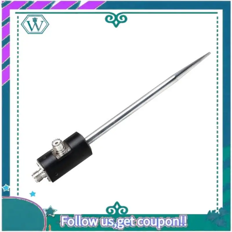 

Upgraded DIY Portable Aluminum Alloy Vehicle Shortwave Antenna Base With M-Female Interface For Outdoor Installation