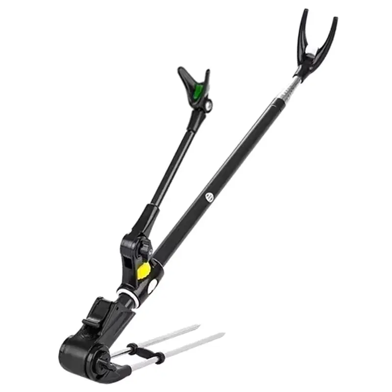 

ABHS-утолщенный телескопический кронштейн для удочки, кронштейн двойного назначения, держатель для удочки, 2,4 м, новая нержавеющая сталь