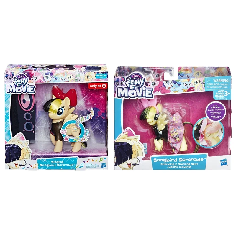 

My Little Pony The Movie Singing Songbird Serenade Sparkling Spinning Skirt Exclusive Figure Toys for Children Dolls for Girls