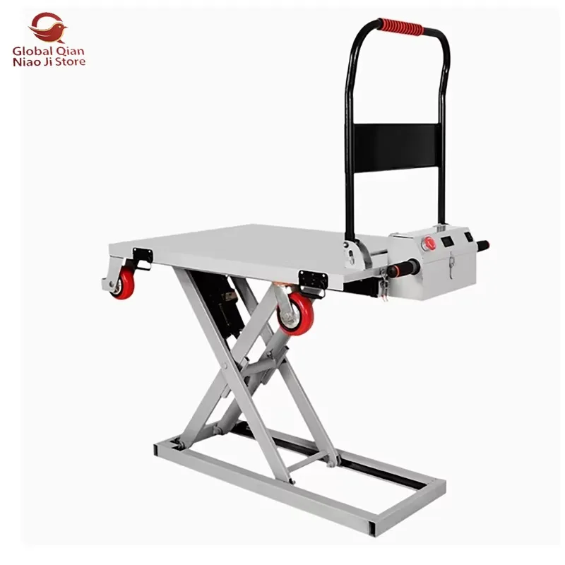 Electric Hydraulic Lifting Pallet Truck Handcart Flatbed Truck for On-board Transport Scissor Forklift - Industrial Equipment