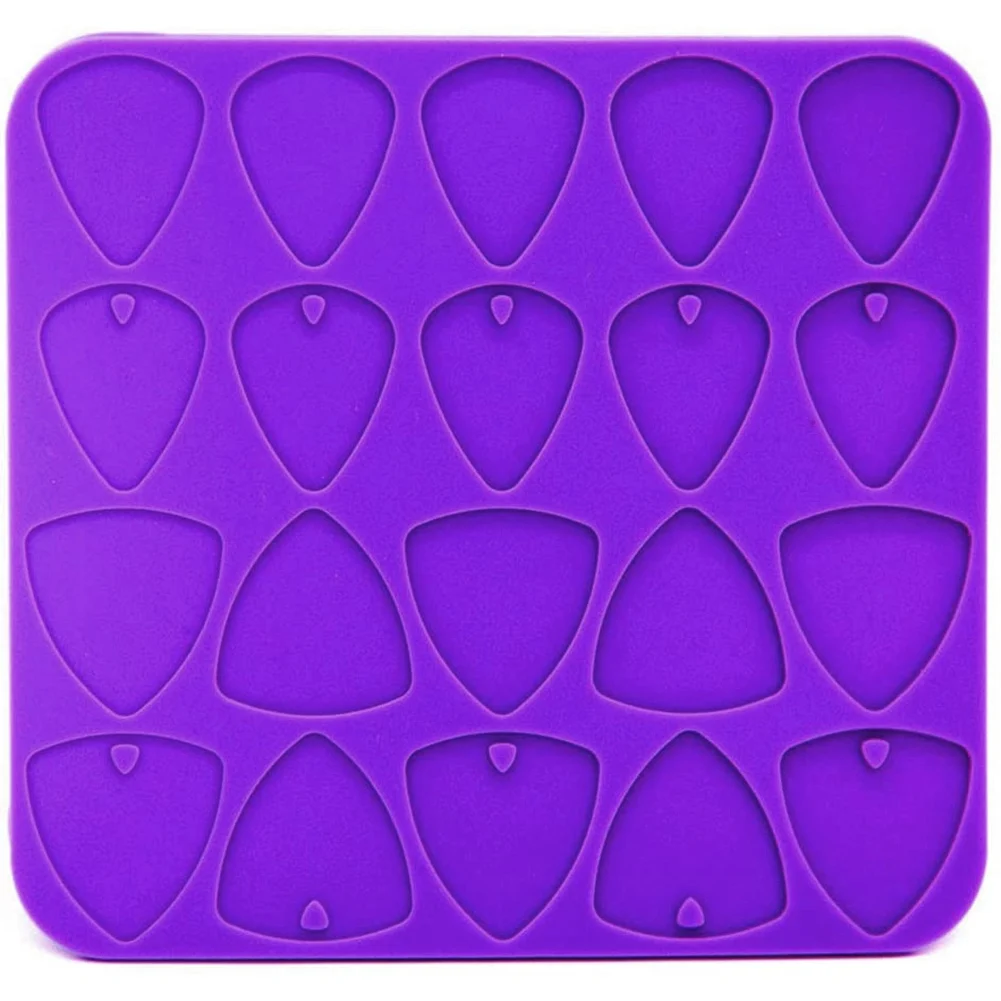 

AA90 Универсальные медиаторы для гитары, смоляные формы, форма для гитары из смолы, силиконовая форма для литья для гитары DIY, медиаторы для большого пальца