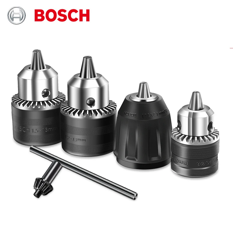 

Bosch патрон для электрической дрели самоблокирующийся ключ 10/13 мм, детали для ручной дрели GBM 10RE 13RE GSR120-LI, аксессуары для электроинструментов