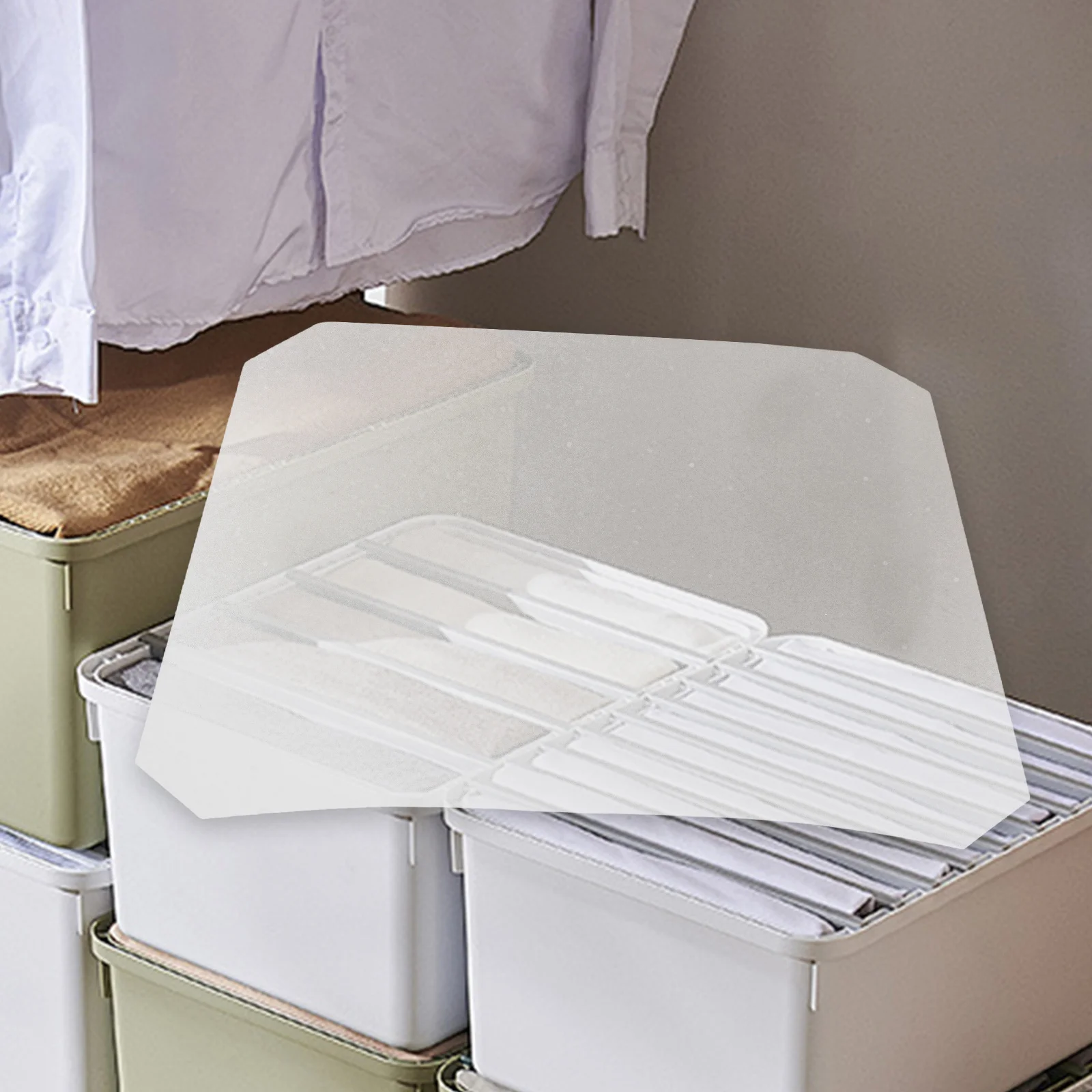 

Plastic Non Slip Shelf Liners 11.2x11.2 Inch Transparent Washable Mats for Kitchen Cabinets Closet Organization Under