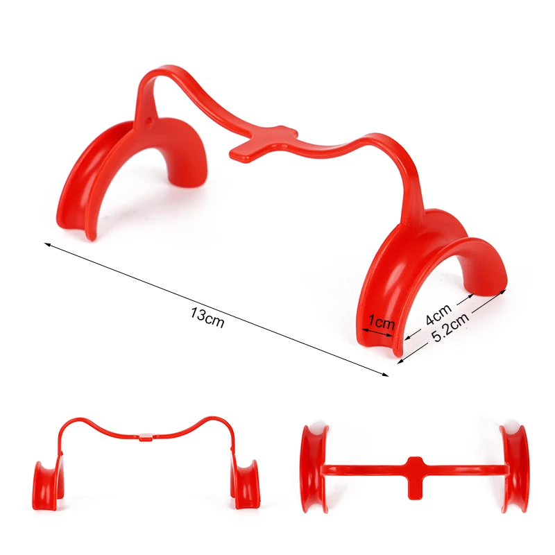 3 stücke zahn ärztlicher m-förmiger Mund öffner 3 Größen Lippen wangen re traktor intra orale Wangen re traktoren m Typ Einweg-Zahn aufhellung werkzeug