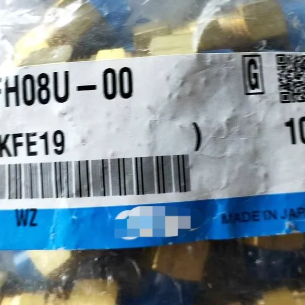 

1 шт. Kfh08u-00 латунные фитинги заподлицо, новые