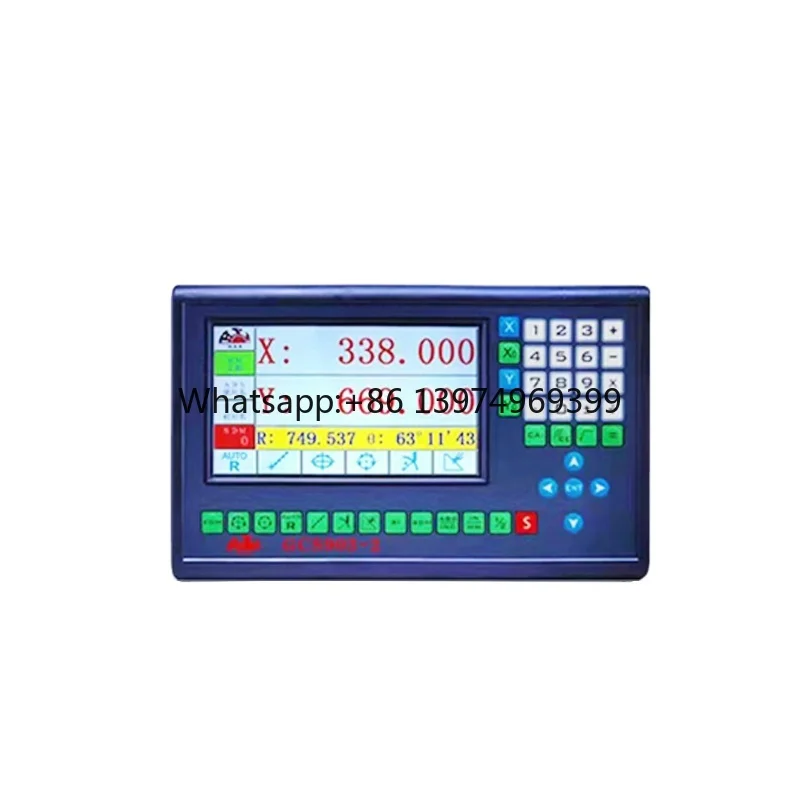 HXX 2 Axis Digital Readout DRO GCS903 and Optical Linear Scale System for Mini Lathe Machine Metal/Cnc Edm Machine