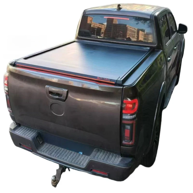 4X4 Offroad Lockable Aluminum Retractable Tonneau Cover Waterproof Heavy Duty Universal Pickup Truck Parts