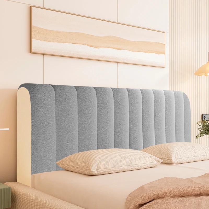 غطاء رأس مخملي قابل للتمدد للملكة، أغطية غطاء رأس السرير المطاطي، غطاء حماية مقاوم للغبار للوح الأمامي #4