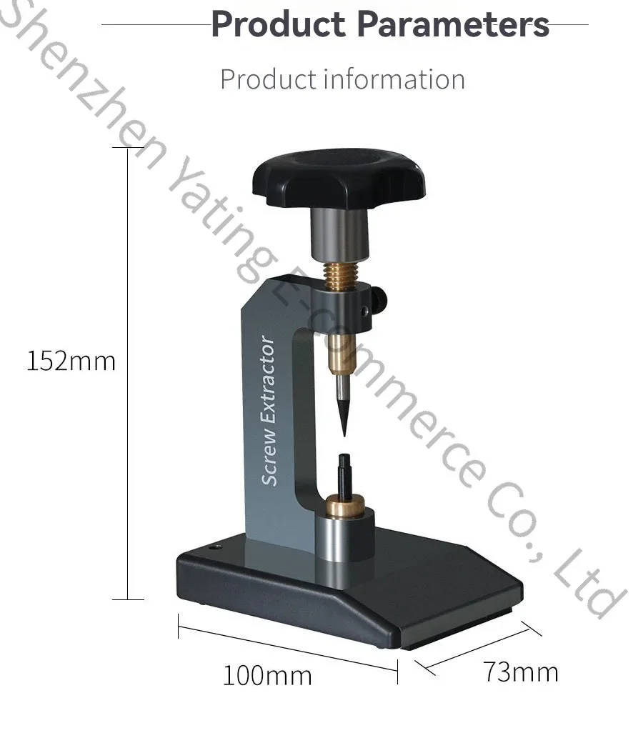 Excellent JP13B Manual Screw Puller Glasses Broken Sliding Screw Puller Tool