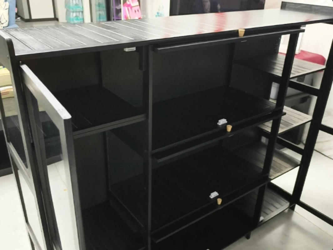 Acrylic Figurine Display Cabinet and Models,Non-glass Transparent Storage Shelf for Blind Boxes Decorative Collectibles view 4