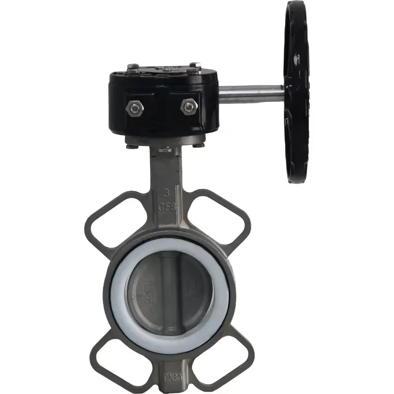 for Manual High Temperature Cast Steel Butterfly Valve with  Soft Seat Multi Function Flow Control