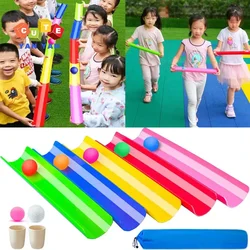 Juegos de desafío de tubería para niños, actividades de construcción de equipos, juguete de entrenamiento de integración sensorial, 30 cm, 40 cm, 50cm