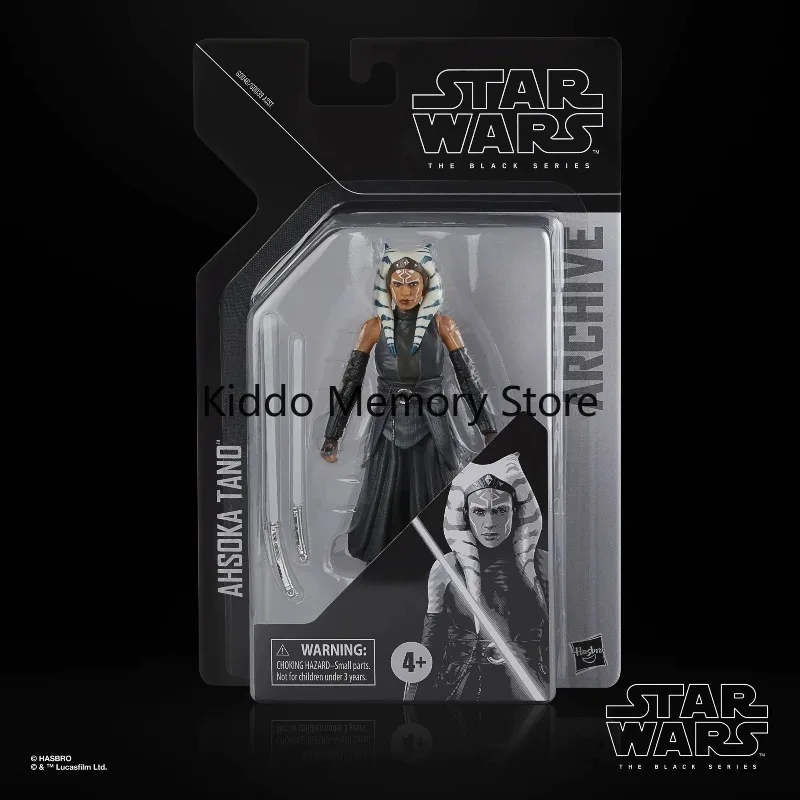 Hasbro Star Wars The Black Series Archive Collection Ahsoka Tano 6‑Inch Articulated Action Figure Toy Item 22359 For Collection