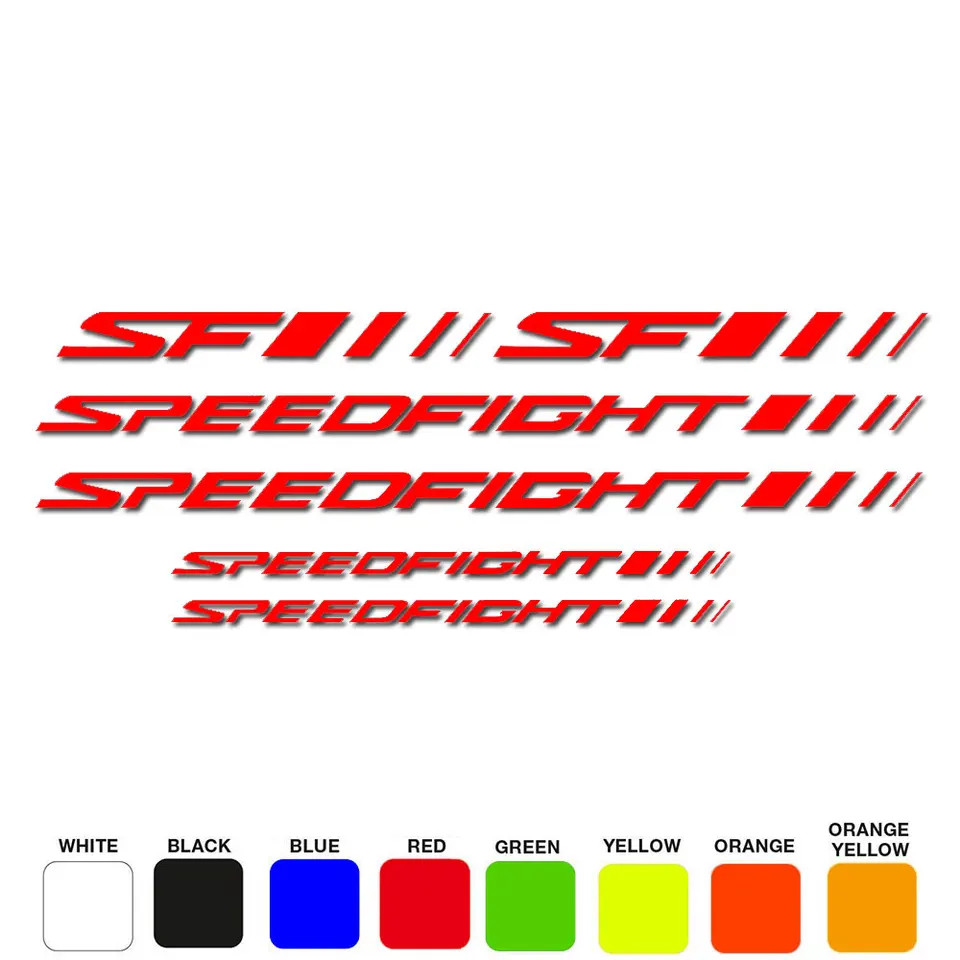 プジョースピードファイトグラフィックビニールデカール/ステッカー