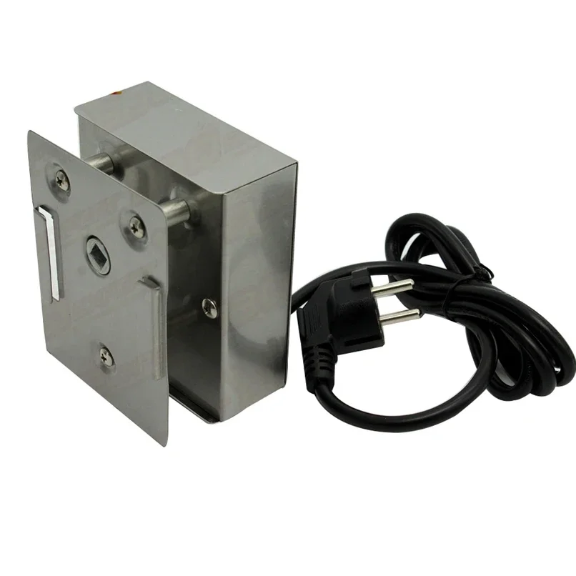 Metal BBQ Rotisserie Motor, Electric Barbecue Rotating Spit Motor for Roasting Chicken Piglets Lambs