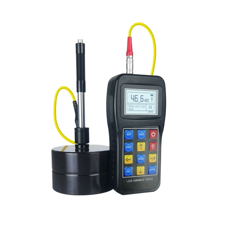 

Industrial High Precision Metal Steel Durometer Hardness Testing Machine Digital Portable Leeb Hardness Tester with Block
