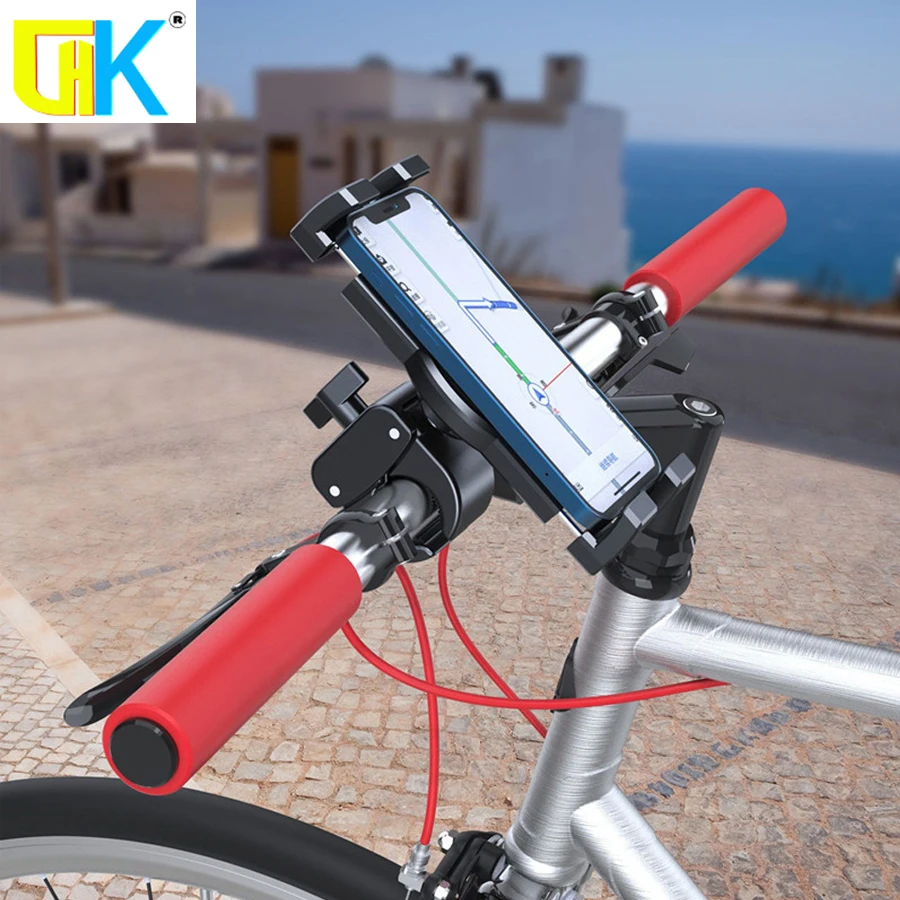 Handlebar Tablet Clamp Mount for 4.7 to 13 inch Motorcycle Bicycle Scooter Clip Phone Holder for iPad 12.9 S8 S7 Fe Plus Stand