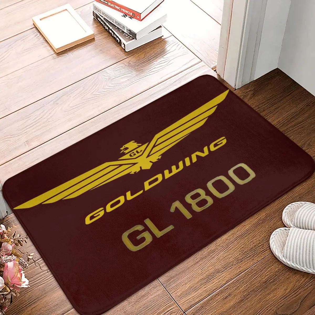 Gold Wing Gold Doormat Kitchen Carpet Outdoor Rug Home Decoration